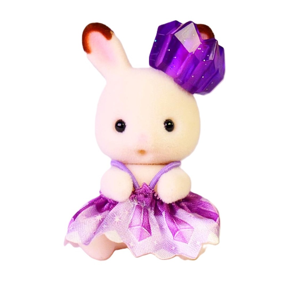 Calico Critters Sylvanian Families BB-14 Fairy‎ Forest Series Chocolate Rabbit